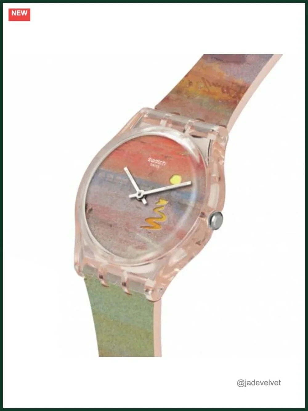 Swatch Gent Biosourced Unisex Watch 34mm Square Quartz Waterproof Casual